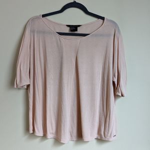 Peach Armani Exchange top